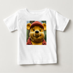 vinnie pooh porträtt t-skjorta för baby t shirt