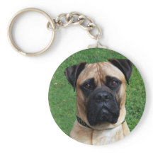 Vinnie the Bullmastiff Keychain