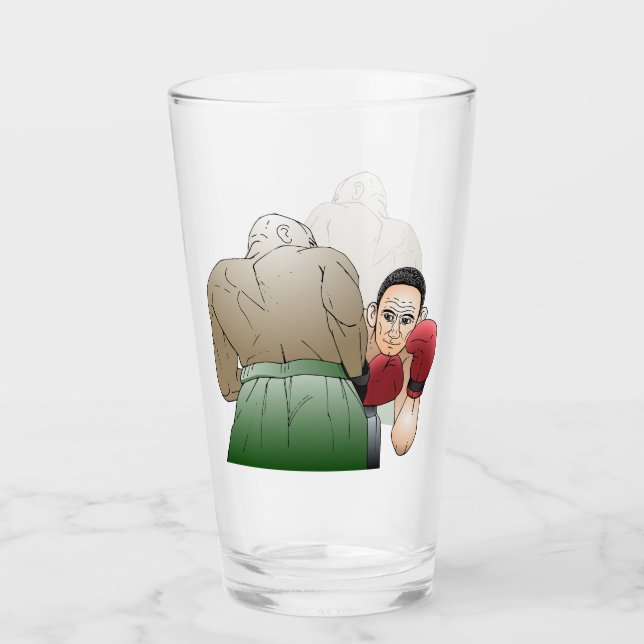 Vinning eller förlust glaskopp (Framsida)