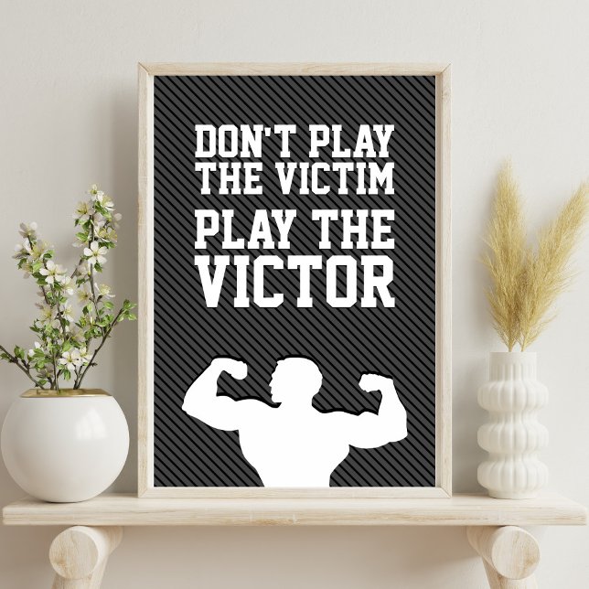 Vinning - Motivering Typografi - citat Poster (Skapare uppladdad)