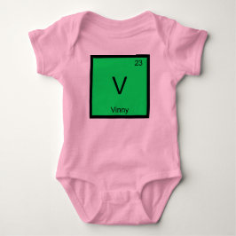 Vinny Namn kemi Inslag Periodic Bord T-shirt