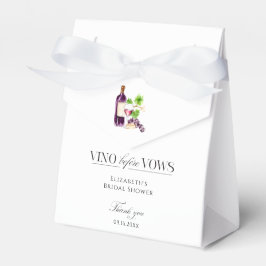 Vino Before Vows Bröllopsdusch Vin Tack Presentaskar
