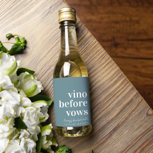 Vino Before Vows Vinland Möhippa Vinetikett