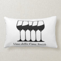 Vino Della Casa Vin Dekorativ kudde