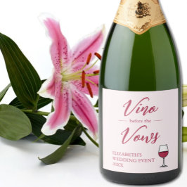 Vino före bröllopslöftet Bröllopsfest/Bachelorette