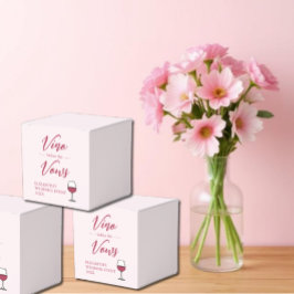 Vino före bröllopslöftet bröllopsfest/bachelorette presentaskar