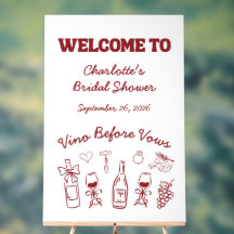 Vino före löften Burgundy Bröllopsfest