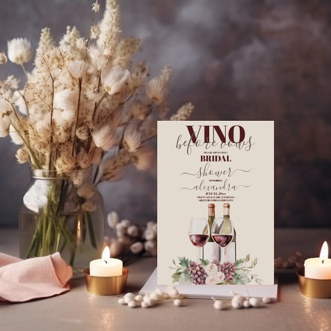 Vino Före Vow, Winery, Chateau Möhippa Inbjudningar (Skapare uppladdad)