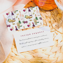 Vino Före Vows Vin Möhippa Tilläggskort