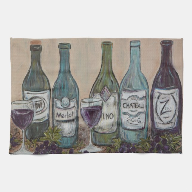 Vino Kitchen Towels Kökshandduk (Horisontell)