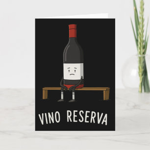 Vino Reserva Rolig Fotboll Reservbänk Reserv Vin Kort
