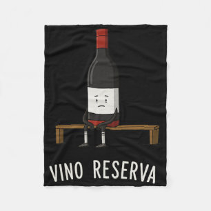 Vino Reserva Roligt Fotbolls Reserv Vin Fleecefilt