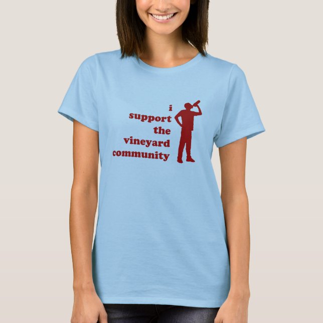 vino t shirt (Framsida)