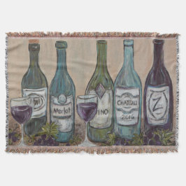 Vino Throw Blanket Filt