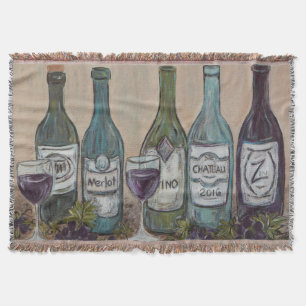 Vino Throw Blanket Filt