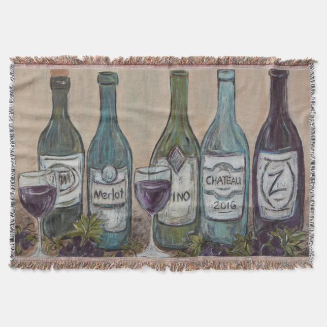 Vino Throw Blanket Filt (Framsidan)