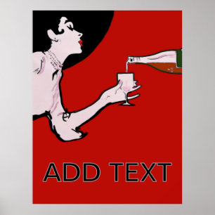 Vino- Vin Dr Dame Affischer