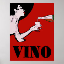 Vino-Vin Vintage Dam Poster