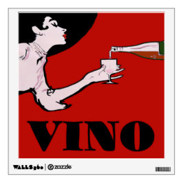 VINO-Vintage Stil Dam Poster
