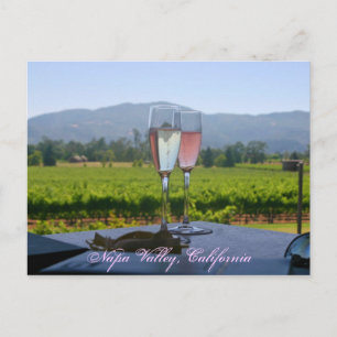 Vinodlingarna i Napa Valley Vykort
