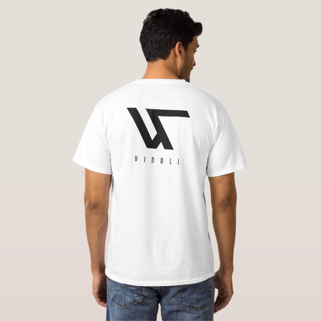VINOLI Signature T-SHIRT (Adult Large) (Hel baksida)