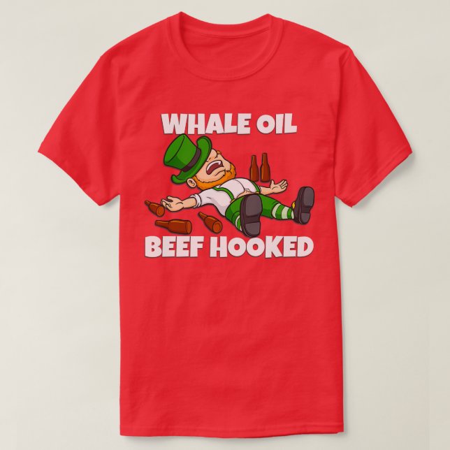 VINOLJESKÖTT HOOKED ST PATRICKS DAY T SHIRT (Design framsida)