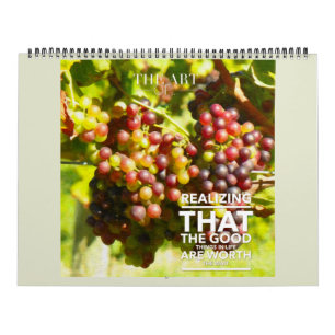 Vinologie Photographic Vin inspiration Calendar Kalender