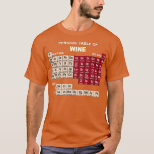 VinPeriodiska Bord i Inslag-gåvor T Shirt