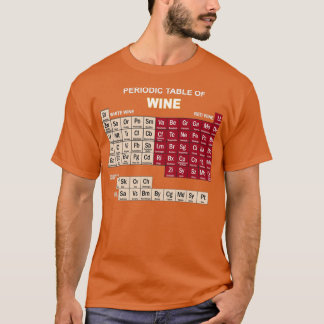 VinPeriodiska Bord i Inslag-gåvor T Shirt
