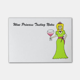 VinPrincess Avsmakning Notera Post-it Block
