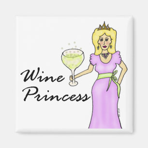 VinPrincess (inget ordstäv) magnet
