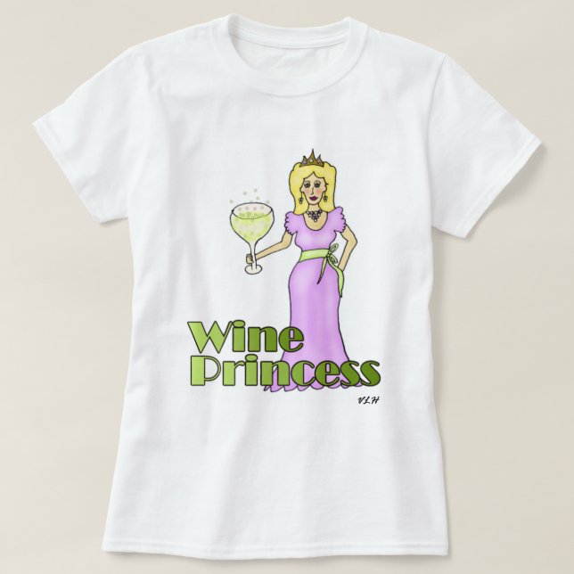 VinPrincess Tee (Design framsida)