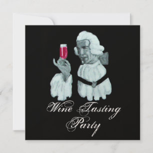 VINPROVNING MED SOMELJÉ ,Vit Champagne Inbjudningar