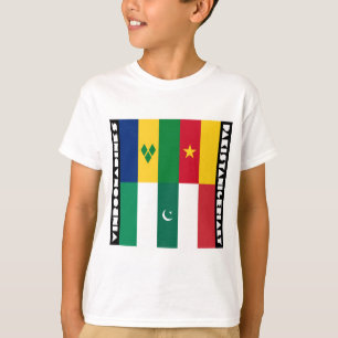 Vinroonadiner och pakistanigeriali t shirt