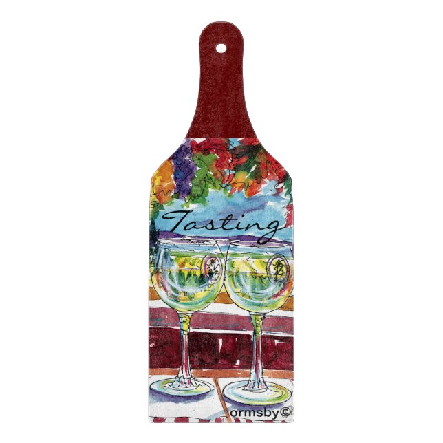 Vinskärbräda (Framsidan)