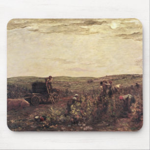 Vinskörden i Burgundy, 1863 Musmatta