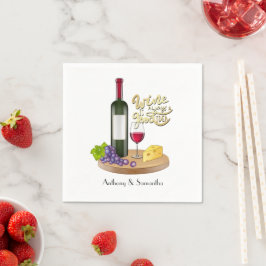 Vinsmakning Pappersservett
