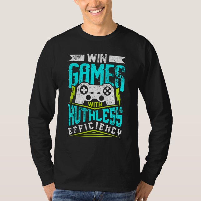 VINST I SPEL MED RULLSAM EFFEKTIVITET    Spel   T Shirt (Framsida)