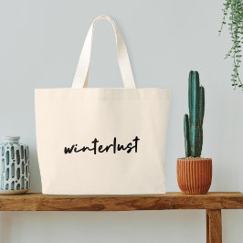 Vinst | Vintermodern, minimal jul Jumbo Tygkasse