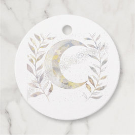 Vinsterna och Måne Gåvor Etiketter