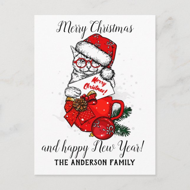 Vinstjul Helg Vykort (Framsida)