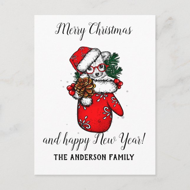 Vinstjul Helg Vykort (Framsida)