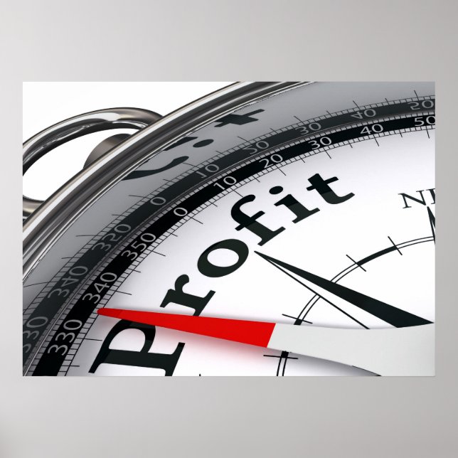 Vinstmotivation Poster (Framsidan)