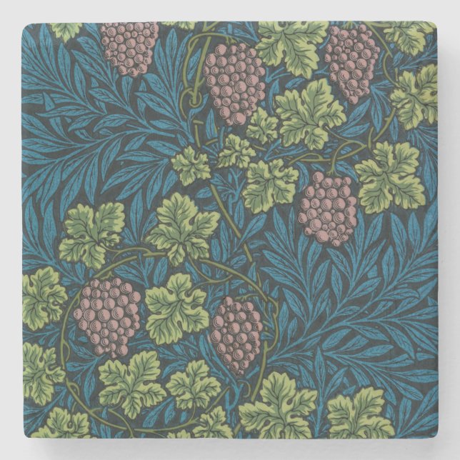 Vinstocken (av William Morris) Stenunderlägg (Framsidan)