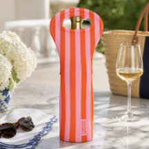 Vinstotebag | Präglig fet rand korallrosa