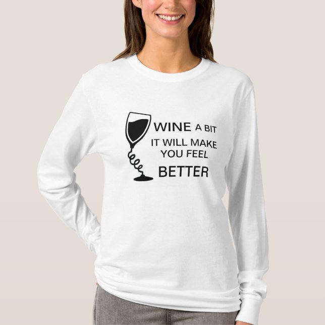 VinT-tröja T-shirt (Framsida)
