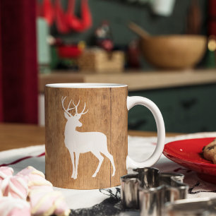 Vintaga Beauty Wood & Hjort Mugg