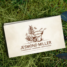 vintagar för återställning av visitkort