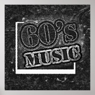 Vintage60-talmusik - affisch