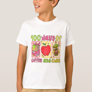 Vintage 100 skoldagar regnbågsfärgkritor  t shirt